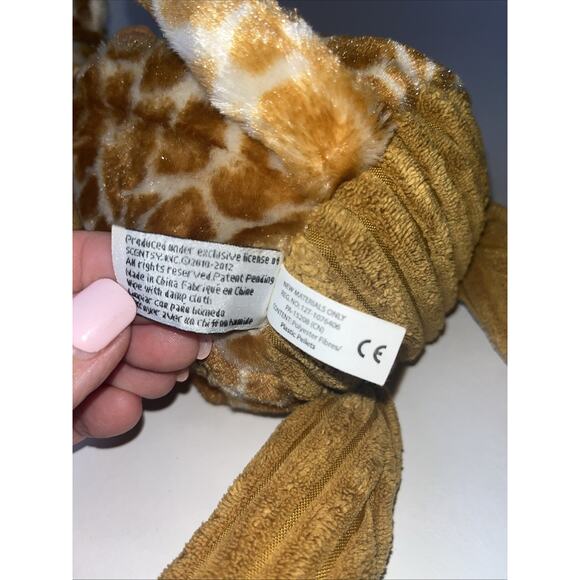 Scentsy Buddy Jamu the Giraffe Plush ~Stuffed Animal 14" Clean Scent Pak Retired - Picture 10 of 10
